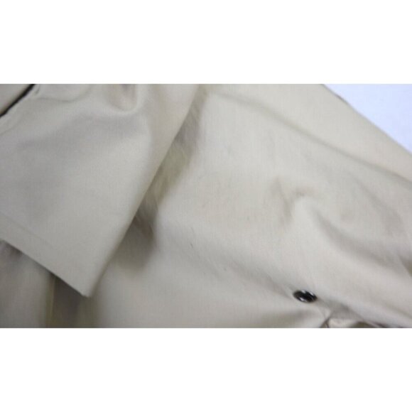 DUE PER DUE - WOMEN'S BEIGE 3/4 SLEEVE JACKET WITH LARGE COLLAR -  SIZE L - Picture 8 of 10